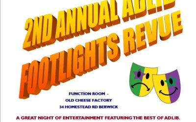 Adlib 2nd Annual Footlights Revue